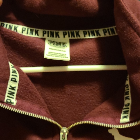 VS PINK zip top sweatshirt - Picture 5 of 5